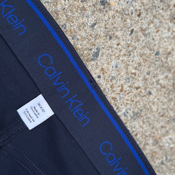 Calvin Klein Men’s Navy Pants - 36 x 32 - Picture 10 of 15